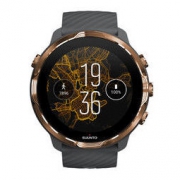 SUUNTO 颂拓 Suunto 7 智能手表 50mm 古铜色 不锈钢 深灰色硅胶表带（北斗、GPS）