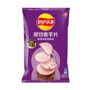 乐事(Lay's) 香芋片 醇香海盐黑椒味 60克*3件