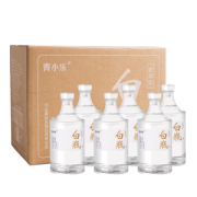 燕赵老字号 青小乐 金装白瓶 52度浓香型白酒 500ml*6瓶