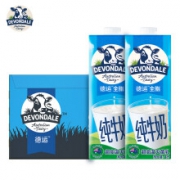 DEVONDALE 德运 全脂纯牛奶 1L*10盒