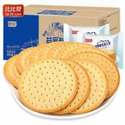 比比赞 草原鲜乳大饼干 1000g *2件