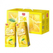 PANPAN FOODS 盼盼 就是檬 蜂蜜柠檬味饮料250ml*24盒 果汁饮品 植物饮料 整箱装