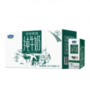 君乐宝优佳牧场纯牛奶200ml*12盒*3件