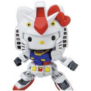 BANDAI 万代 SD EX Hello Kitty猫 联动 RX-78-2、元祖高达 拼装