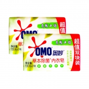 聚划算百亿补贴：OMO 奥妙 草本内衣皂 100g*2块装