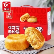 京东极速版：友臣 肉松饼 原味 500g（约14-15个）