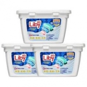 Liby 立白 除菌柔顺洁净 洗衣凝珠54颗(18颗*3盒) 凝珠洗衣液 99.999%除菌率 15分快洗 浓缩洗衣液