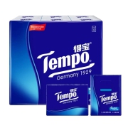京东极速版：Tempo 得宝 手帕纸 4层*7片*12包 加厚无香