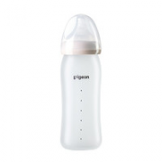 Pigeon 贝亲 婴儿宽口径玻璃奶瓶 M号奶嘴 240ml