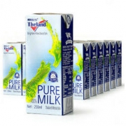 有券的上：Theland 纽仕兰 全脂纯牛奶 250ml*24盒