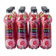 Coca-Cola 可口可乐 美汁源 Minute Maid 爽粒花语 红葡萄汁 果汁饮料 420/450ml*12瓶 整箱装 可口可乐出品 新老包装随机发货