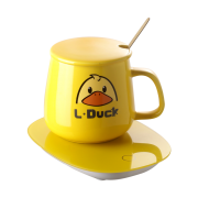DUCK联名 暖暖杯 55度恒温杯垫 礼盒装