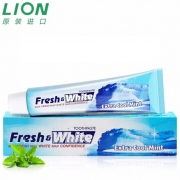 LION 狮王 White 亮白牙膏 冰凉薄荷 160g