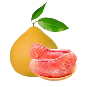 京东极速版:鲜知味福建平和琯溪红心蜜柚子 红心2个装 4-5斤