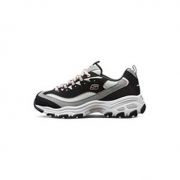 20点：SKECHERS 斯凯奇 D'Lites 1.0 女子休闲运动鞋 13143/BKGY（前15分钟买3免1）