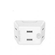 ON HOS1300B 一转三插座 2500W *2件