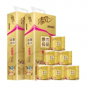 88VIP：Breeze 清风 原木纯品金装系列 有芯卷纸 4层140g20卷*4件