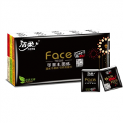 京东极速版:C&S 洁柔 黑Face系列 手帕纸 4层*6片*30包  182*186mm