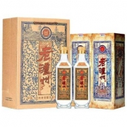 Plus会员: 泸州老窖 老泸州 珍藏版 52度 浓香型白酒 500ml*2瓶装