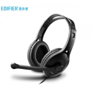 24日0点、亲子会员：EDIFIER 漫步者 K800 耳罩式头戴式有线耳机 黑色 3.5mm