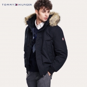 双11预售：TOMMY HILFIGER 汤米·希尔费格 MW0MW11502 男士连帽羽绒服