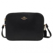 20日20点：COACH 蔻驰 87734 IMBLK 女士单肩斜挎小方包