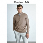 双11预售、22点截止：Massimo Dutti 男士针织衫 00948430715