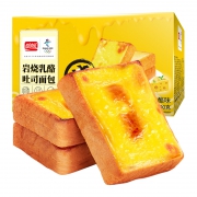20点、88VIP：PANPAN FOODS 盼盼 岩烧乳酪吐司面包 500g