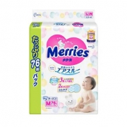 花王 妙而舒Merries 纸尿裤 M76片 *4件