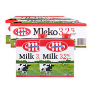 MLEKOVITA 妙可 全脂纯牛奶 500ml*12盒*2箱