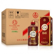 WULIANGYE 五粮液 股份 53度 15酱（限量版） 500ml*6瓶整箱装 酱香型白酒