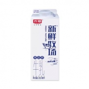 京东极速版、限地区:光明 新鲜牧场 950ml 高品质牛乳*4件