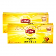 Lipton 立顿 黄牌精选红茶 25包x2盒