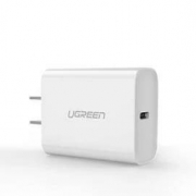 6日0点：UGREEN 绿联 CD137 手机充电器 Lighting 20W 直充白