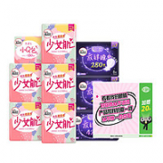 kotex 高洁丝 少女肌日夜丝薄绵柔75片＋20片