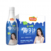 20点开始、88VIP：欢乐家 椰子汁植物蛋白饮料 1L*6瓶*4件