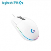 双11预告、31日20点：logitech 罗技 G102 二代 有线鼠标 白色