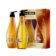 88vip：安安金纯 无硅油生姜洗发水护发素620ml*2  去屑滋养