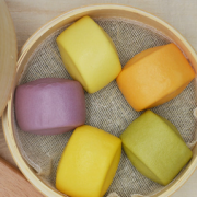 20点！九洲丰园 有机儿童馒头  520g