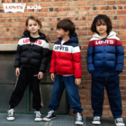 Levi's 李维斯 2021秋冬款 男童加厚连帽棉服