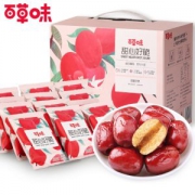 百草味 无核香酥脆枣 408g 真空低温脱水 非油炸