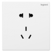 20日20点！TCL-legrand TCL-罗格朗 逸景玉兰白 斜五孔插座 5只装