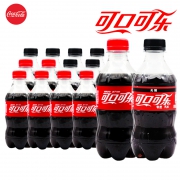 聚划算百亿补贴：可口可乐/零度可乐/芬达/雪碧 碳酸饮料 汽水 300ml*6瓶