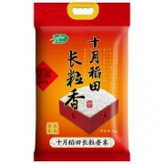 京喜app：SHI YUE DAO TIAN 十月稻田 长粒香大米 5kg *5件