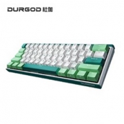 双11预售：DURGOD 杜伽 K330W 无线机械键盘 61键 银轴