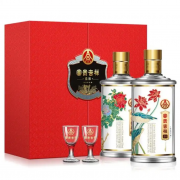 PLUS会员：WULIANGYE 五粮液 富贵吉祥 柔和 52度 浓香型白酒 500ml＊2瓶