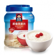 京喜APP：QUAKER 桂格 即食燕麦片罐装 1000g