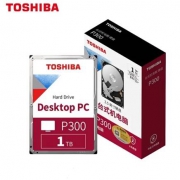 亲子会员专享：TOSHIBA 东芝 1TB 台式机机械硬盘 64MB 7200RPM SATA接口 P300系列(HDWD110)