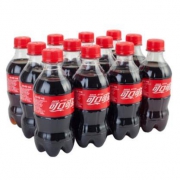 京喜APP：Coca-Cola 可口可乐 汽水 零度可乐 碳酸饮料 300ml*8瓶