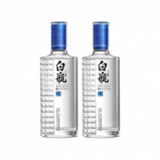 PLUS会员：泸州老窖 泸州白瓶酒 52度 浓香型白酒 500ml*2瓶